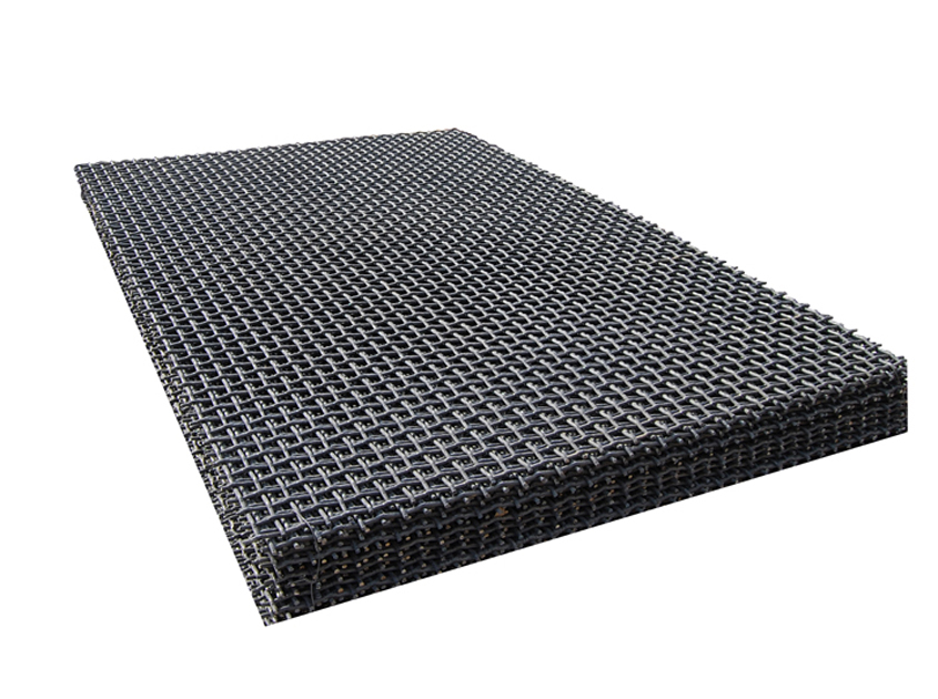 Crimped mesh weaving methods , Diameter