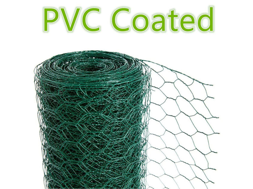 Green Coated Chicken Wire