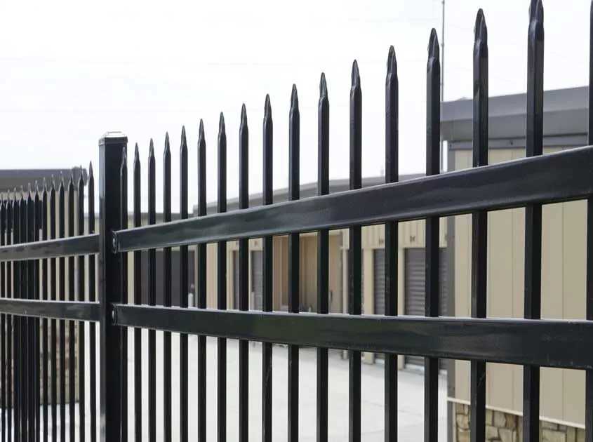 Daily maintenance of steel fence