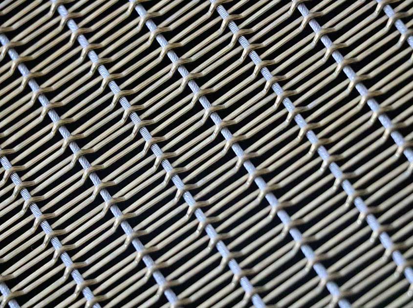 Hotel Metal Isolation Mesh Curtain