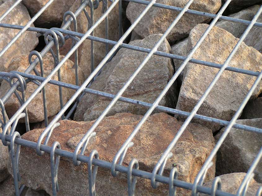 The ecological environment protection function of electric welded gabion net