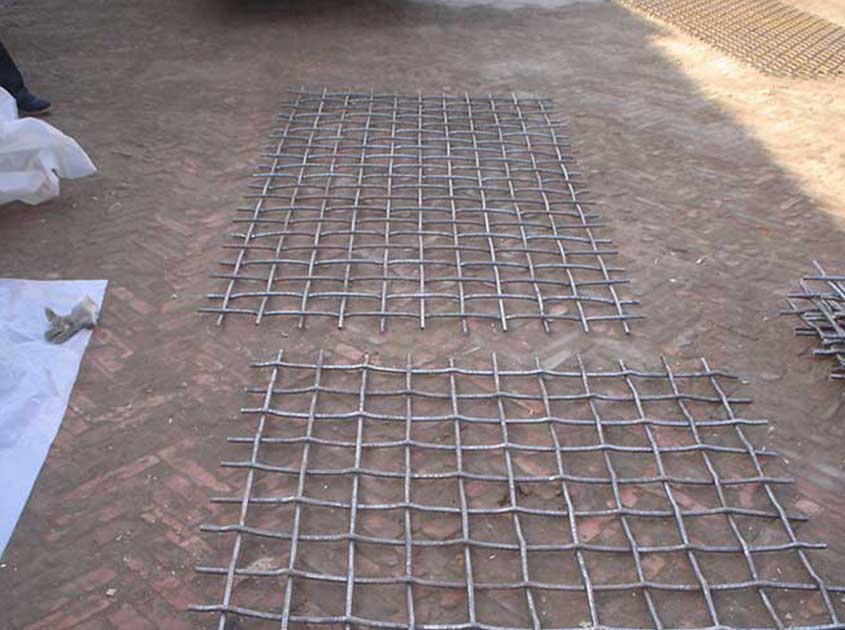 The novel decoration trend brought by crimped wire mesh