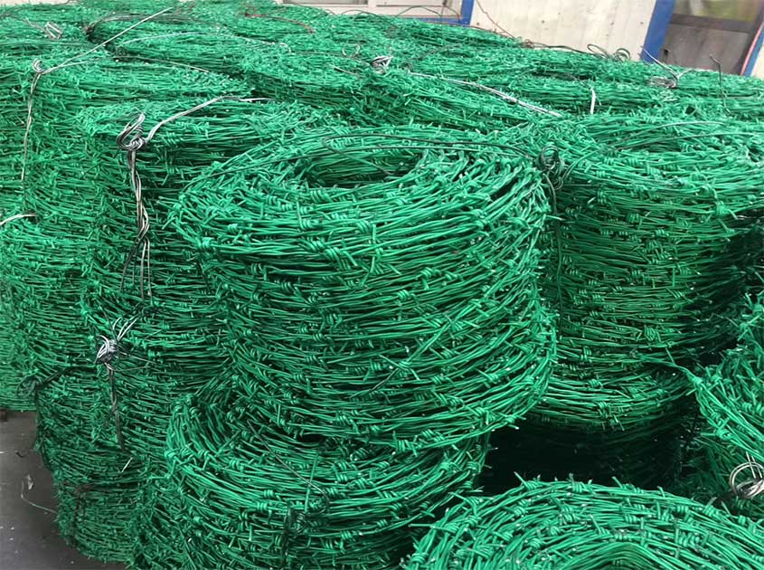 Durability and corrosion resistance of barbed wire