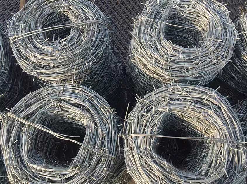 Barbed wire: a sharp weapon for protection and warning