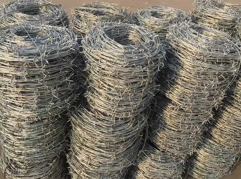 Barbed wire: a sharp weapon for protection and warning