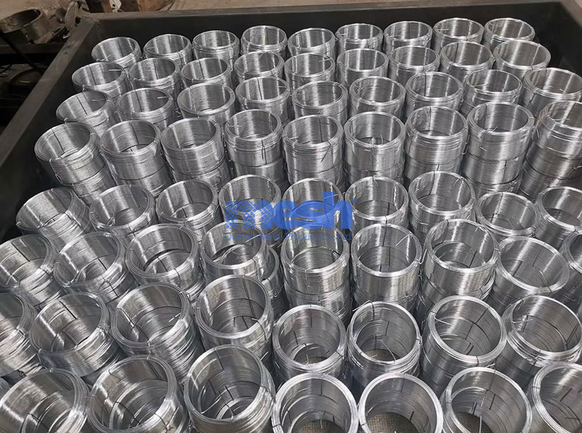 Temporary Installation Solution: Multipurpose Application of Small Coil Wire Mesh