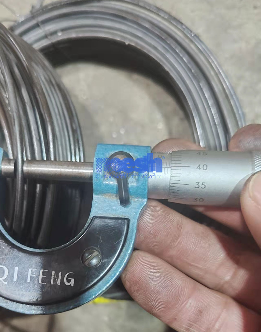 Guidelines for Temporary Storage and Maintenance of Small Coil Wire Mesh Fences