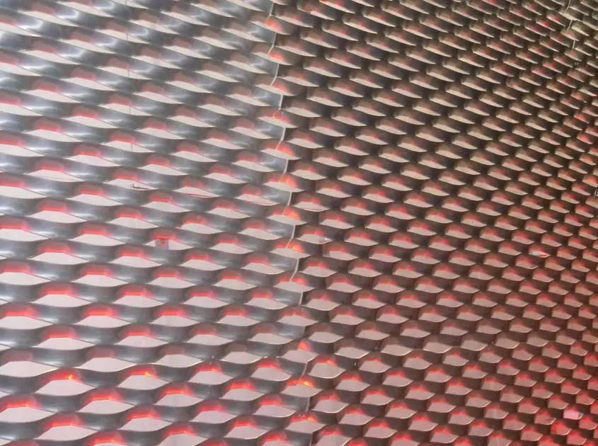 Expanded Metal Mesh is a grid structure with uniform mesh and high strength