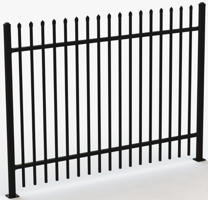 Wrought Iron Steel Fence Railing Brackets