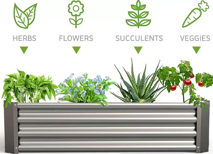 Galvanized Raised Garden Beds
