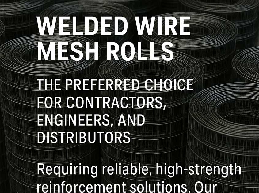 Welded Wire Mesh Roll | High-Performance Construction Reinforcement