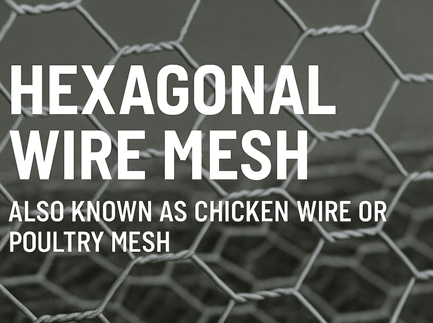 Hexagonal Wire Mesh for Poultry, Gardening, Industrial Use