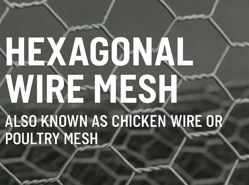 Hexagonal Wire Mesh for Poultry, Gardening, Industrial Use