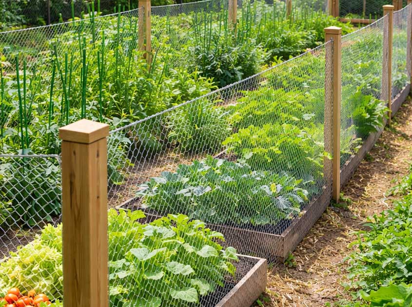 Hexagonal Wire Mesh for Garden and Agricultural Applications