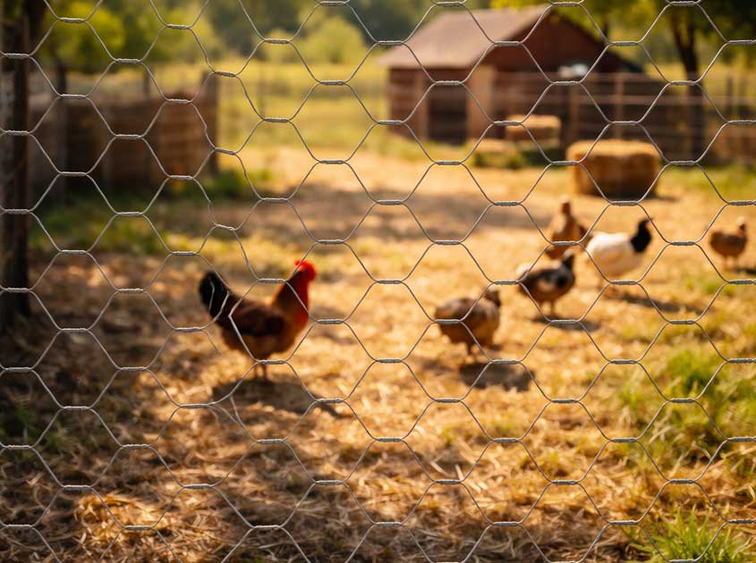Hexagonal Wire Mesh for Chicken and Poultry: The Ideal Fencing Solution for Farms Hexagonal Wire Mesh for Chicken and Poultry: The Ideal Fencing Solution for Farms