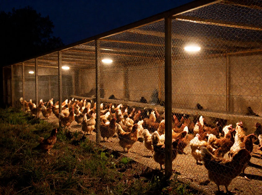 Hexagonal Wire Mesh for Poultry Farming Applications