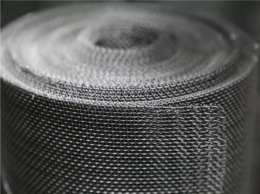 Black Woven Wire Mesh