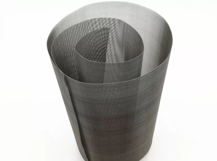 Titanium wire mesh