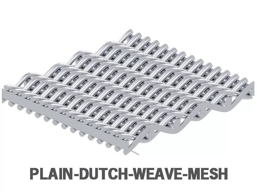 Dutch Weave Stainless Steel Wire Mesh