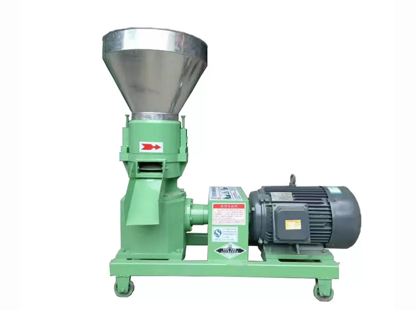 Plate mould pellet machine