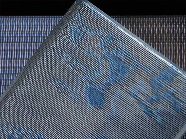 laminated glass metal mesh