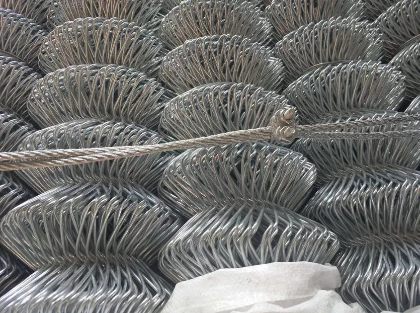 Galvanized Cyclone Fence