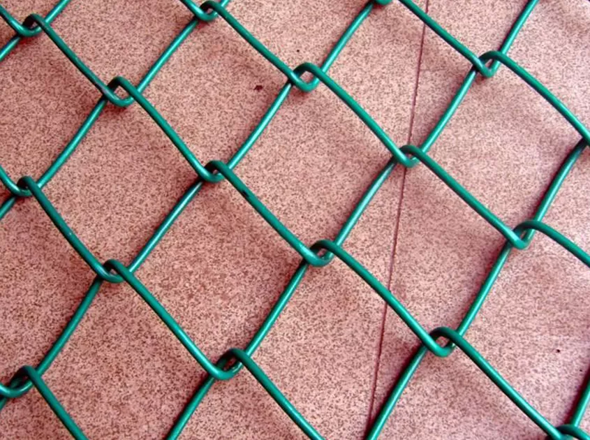 PVC Chain Link Wire Mesh