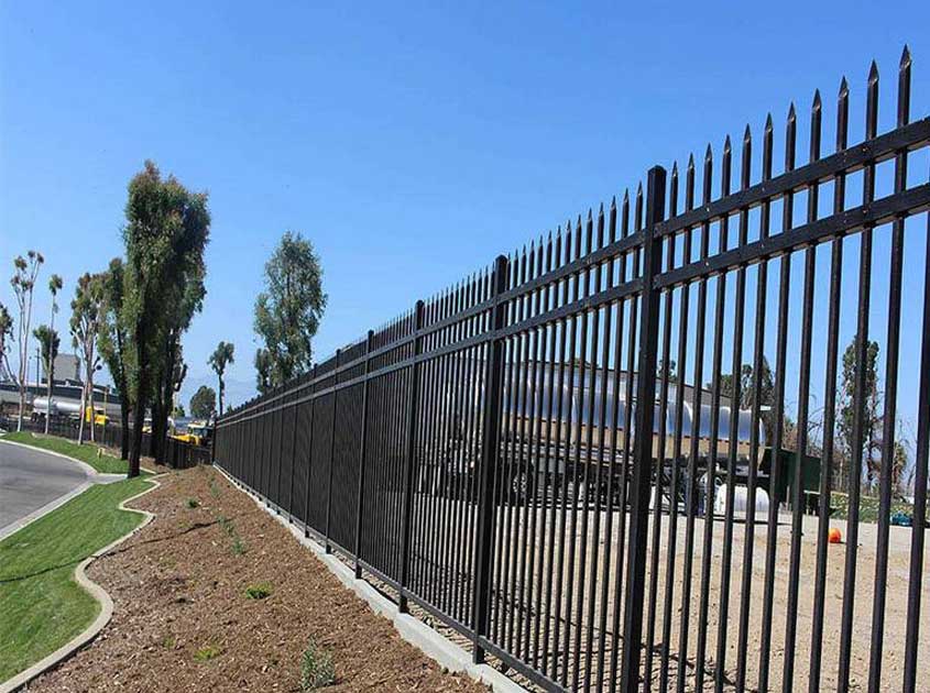 Steel Picket Fence