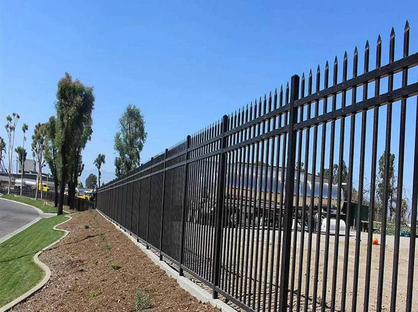 Steel Picket Fence